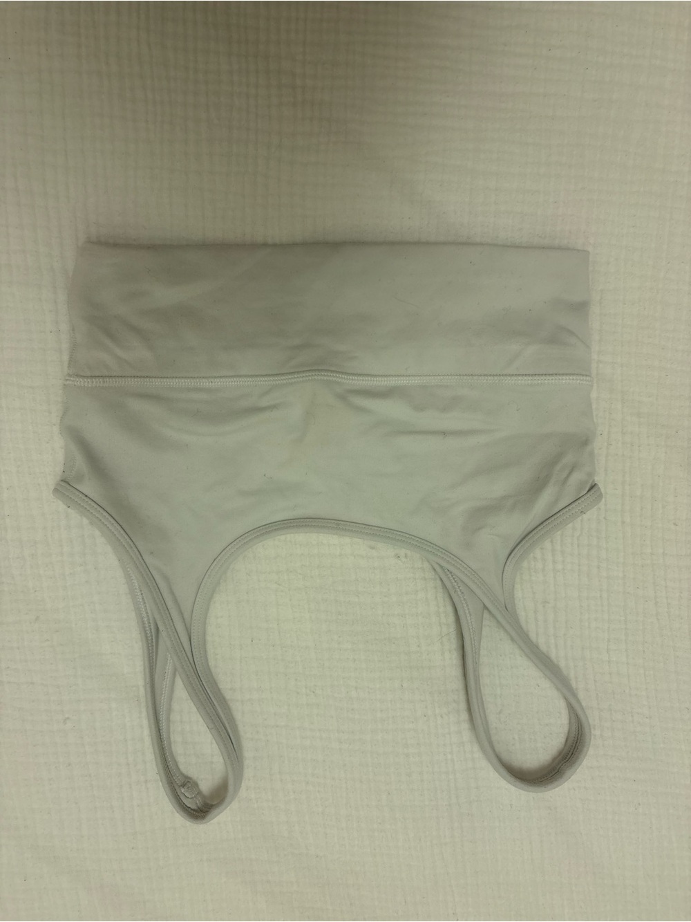 TNA White Bandeau Bralette